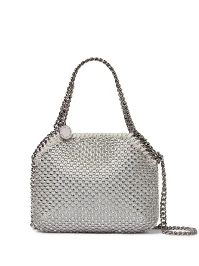 Stella Mccartney Mini Falabella Tote Bag In White