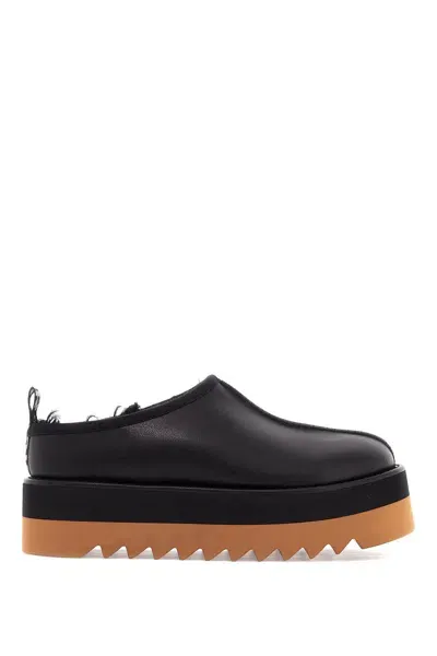 Stella Mccartney Mules Flatform Sneak Elyse In Black