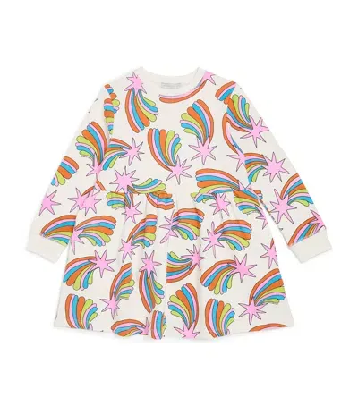 Stella Mccartney Kids' Organic Cotton Shooting Star Dress In Multi