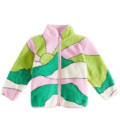 Stella Mccartney Kids' Printed Jacket In Pink