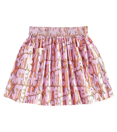 Stella Mccartney Kids' Printed Skirt In Multicoloured