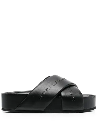 Stella Mccartney Sandals In Black