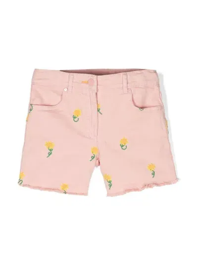 Stella Mccartney Shorts In Pink & Purple