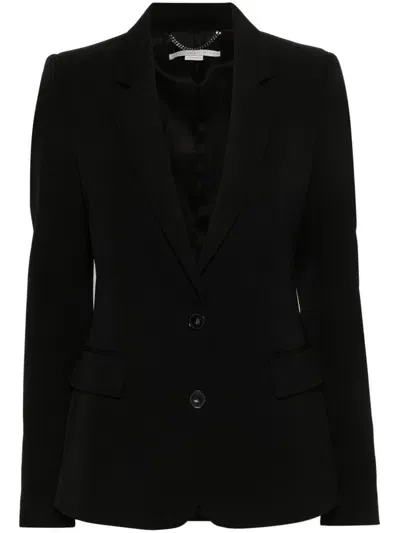 Stella Mccartney Single-breasted Blazer In Black