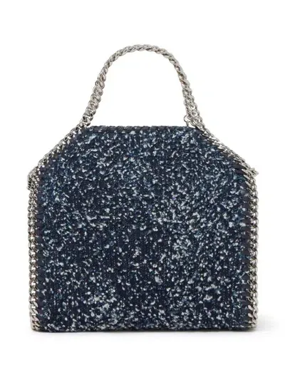 Stella Mccartney Small Falabella Tote Bag In Blue