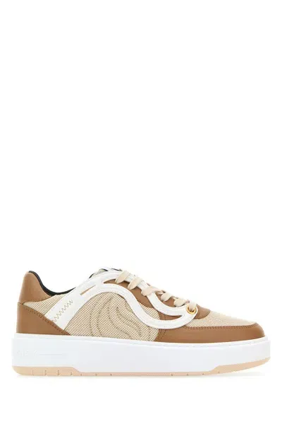 Stella Mccartney Sneakers  Woman Color Brown In Multicolor