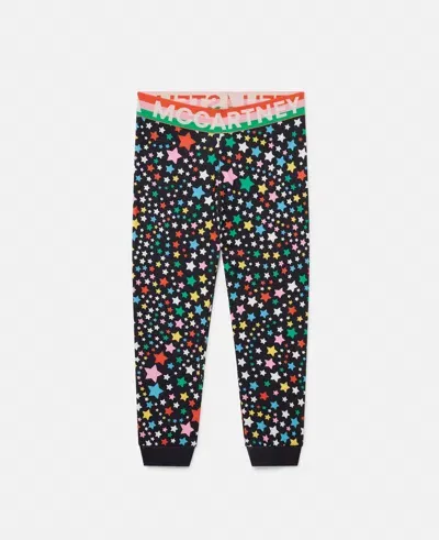 Stella Mccartney Star Pattern Leggings In Multicolour