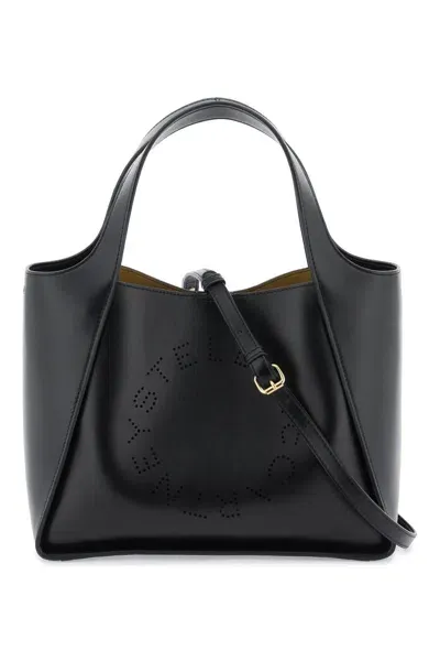 Stella Mccartney Stella Logo Tote Bag In Black