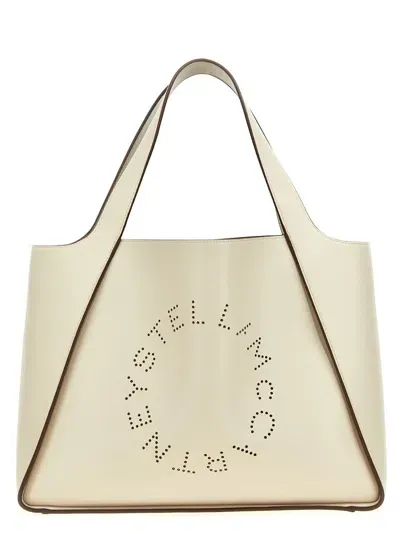 Stella Mccartney Stella Logo Tote In White