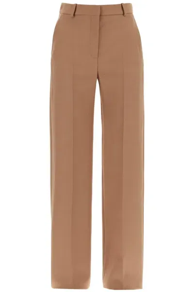 Stella Mccartney Straight Leg Pant In Tobacco