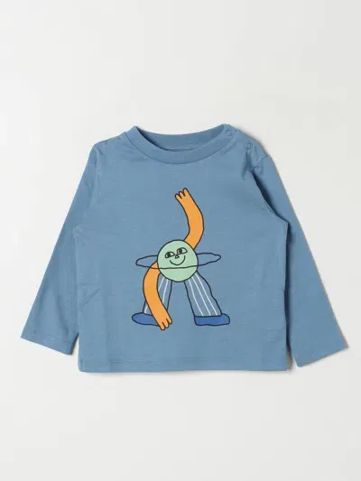 Stella Mccartney Babies' T-shirt  Kids Kids Color Gnawed Blue