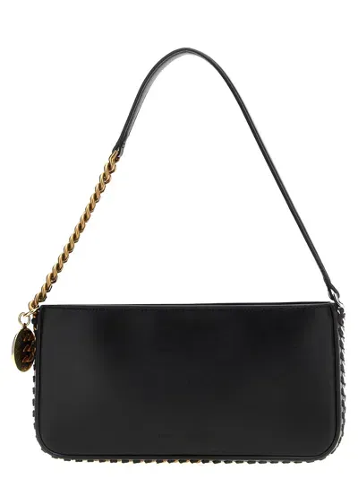 Stella Mccartney Frayme Shoulder Bag In Black