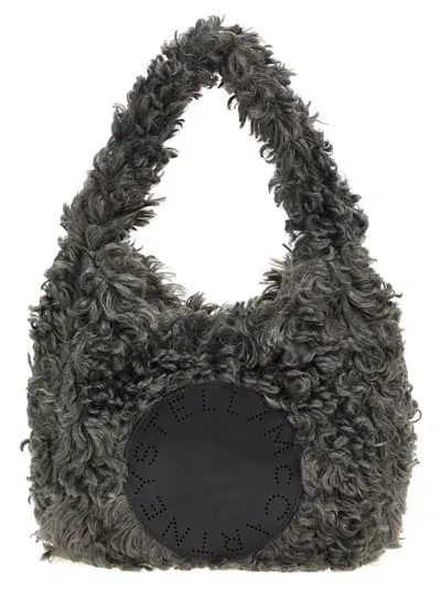 Stella Mccartney Tote Hobo Shoulder Bags In Gray