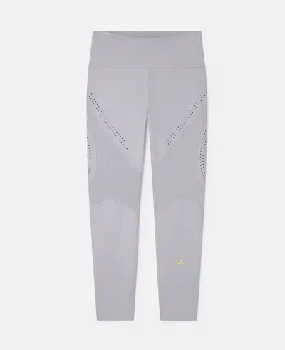 Stella Mccartney Truepurpose Optime Training 7/8 Leggings In Glory Gray