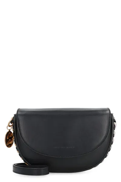 Stella Mccartney Vegan Leather Shoulder Bag In Black