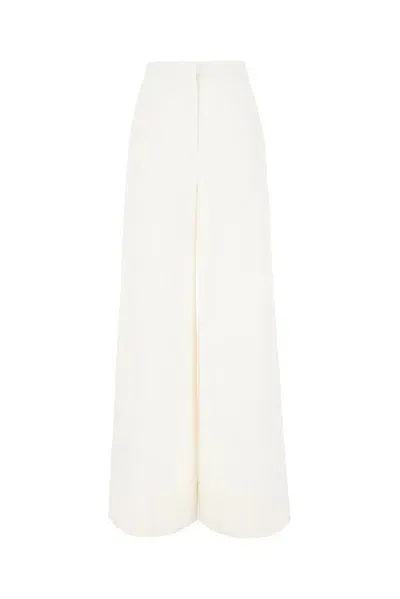 Stella Mccartney Wide Leg Pants In White