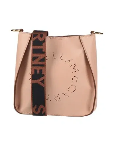 Stella Mccartney Stella Logo Detailed Shoulder Bag In Pink