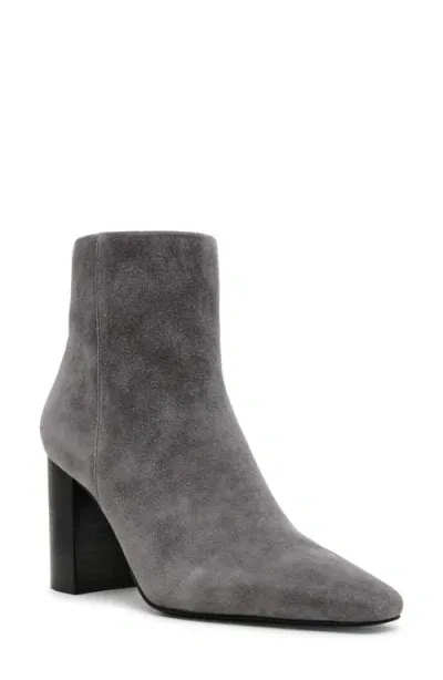 Steve Madden Aidan Bootie In Grey Suede