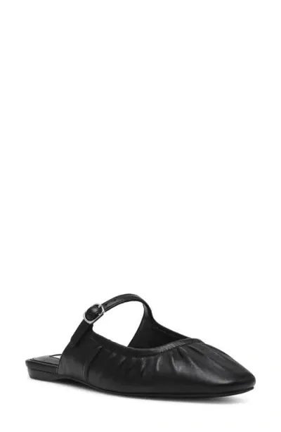 Steve Madden Gisele Mary Jane Mule In Black Leather