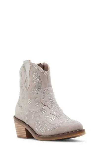 Steve Madden Kids'  Jblake Short Western Boot In Taupe