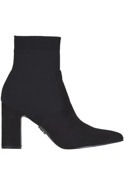 Steve Madden Research Ankle Boots In Black