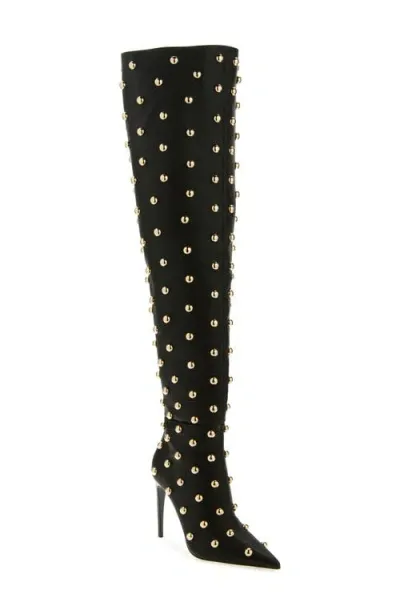 Steve Madden Spritz Over The Knee Boot In Black