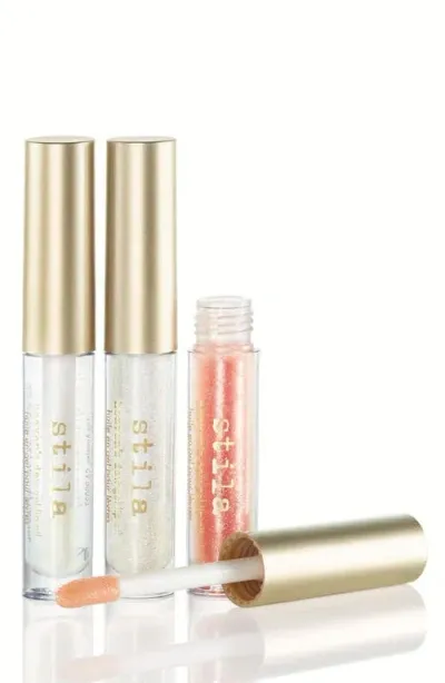 Stila Heaven's Dew Gel Lip Oil Trio In White