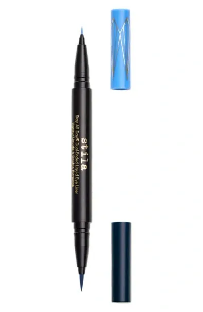 Stila Stay All Day® Dual-ended Liquid Eyeliner In Periwinkle/midnight