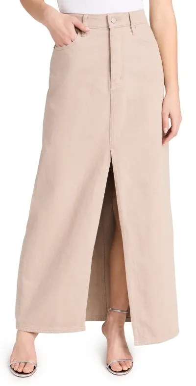 Still Here Lima Skirt Khaki