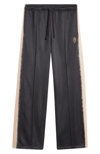 Stockholm Surfboard Club Monogram Track Pants In Black