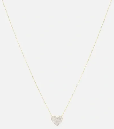 Stone And Strand All My Heart 10kt Yellow Gold Necklace With Diamonds