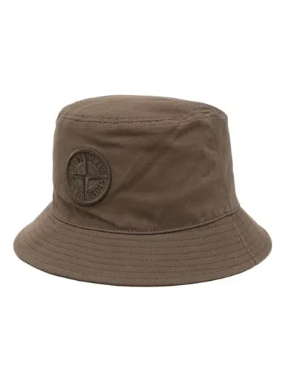 Stone Island 98161 Bucket Hat In Green