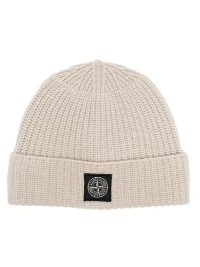 Stone Island Beanie With Logo