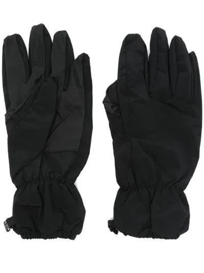 Stone Island Econyl® Gloves In Black