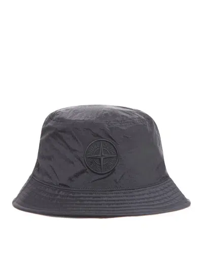 Stone Island Hat In Black