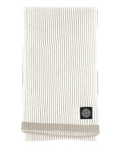 Stone Island Scarfs In Beige