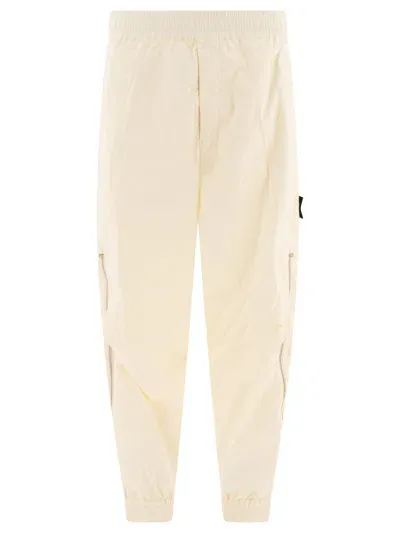 Stone Island Shadow Project Compass Shadow Project Trousers Beige In Tan