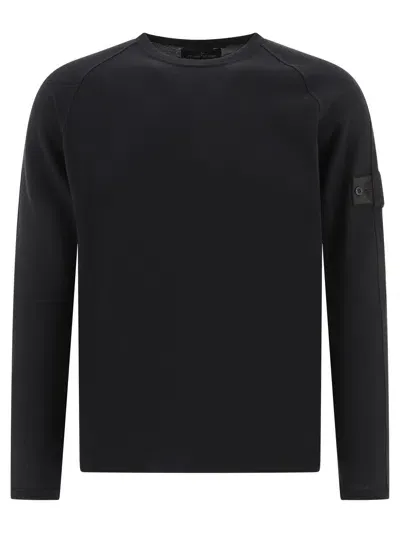 Stone Island Shadow Project Shadow Compass Knitwear In Black