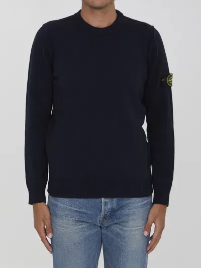 Stone Island Sweaters In Blue