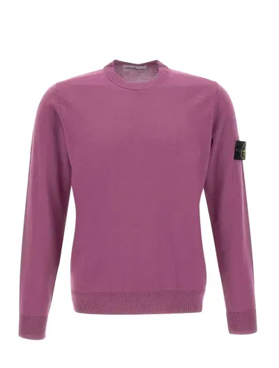 Stone Island Sweaters In Rosa Quarzo