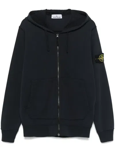 Stone Island Sweatshirt In Black