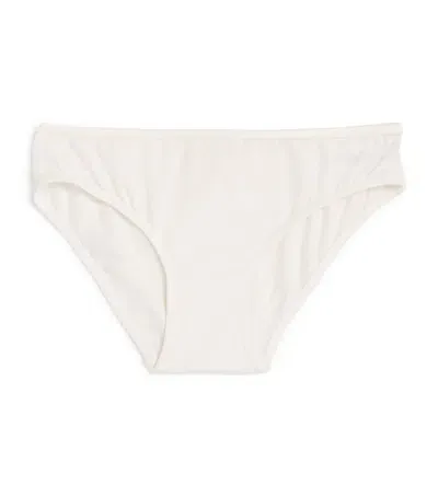 Story Loris Kids' Cotton Briefs In Beige