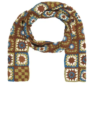 Story Mfg. Piece Scarf In Brown