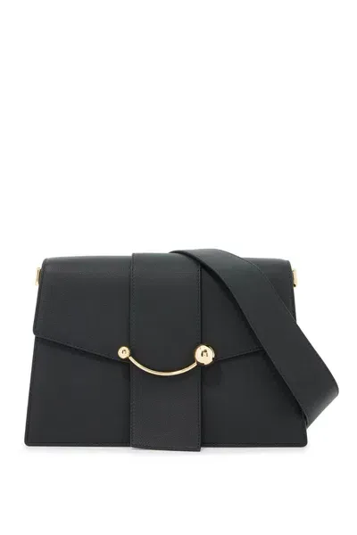 Strathberry Crescent Shoulder Bag In Black (black)