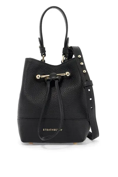 Strathberry Lana Osette Bucket Bag In Black