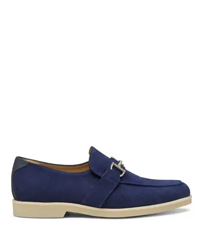 Stuart Weitzman Aurelio Loafers In Blue