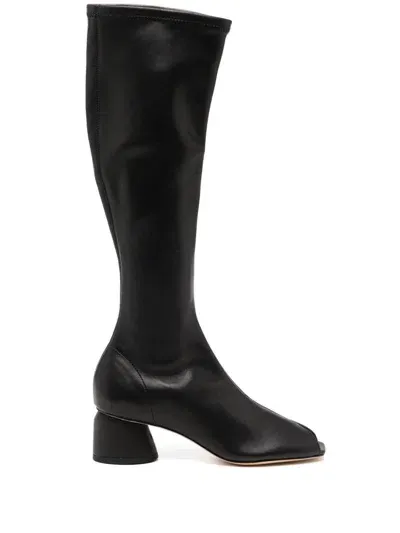 Studio Amelia 50mm Quixote Boots In Black