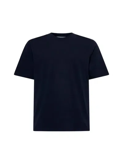 Studio Nicholson T-shirts And Polos In Darkest Navy