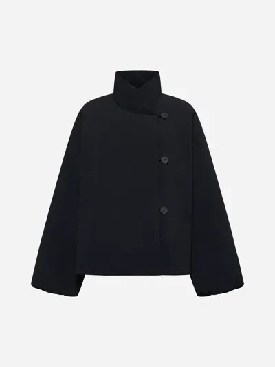 Studio Nicholson Coats In Darkest Navy