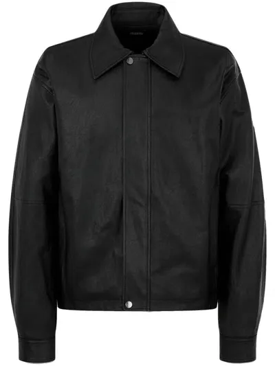 Studio Tomboy Eco-leather Jacket In Black